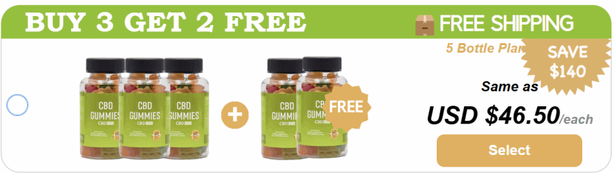 Farms CBD Gummies 1 bottle