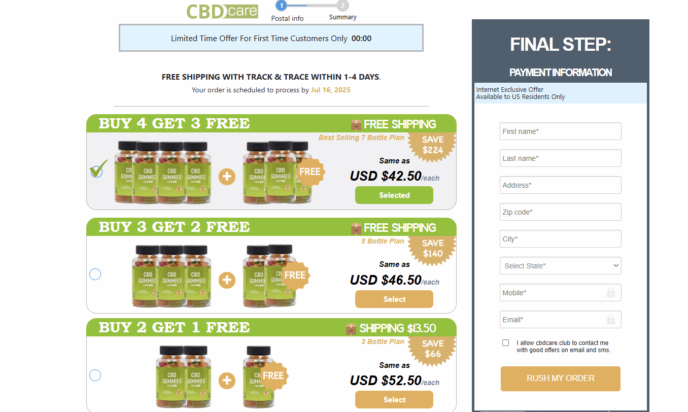 Farms CBD Gummies-Secure-Checkout